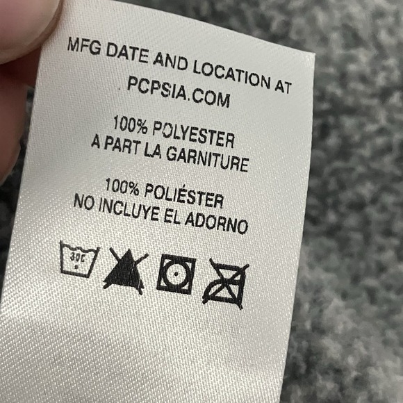 Patagonia Men's Size Medium Gray Quarter Zip Fleece Pullover Sweater Jacket - Picture 8 of 9